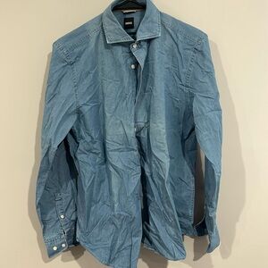 Boss button up - 

size 39 m 15.5